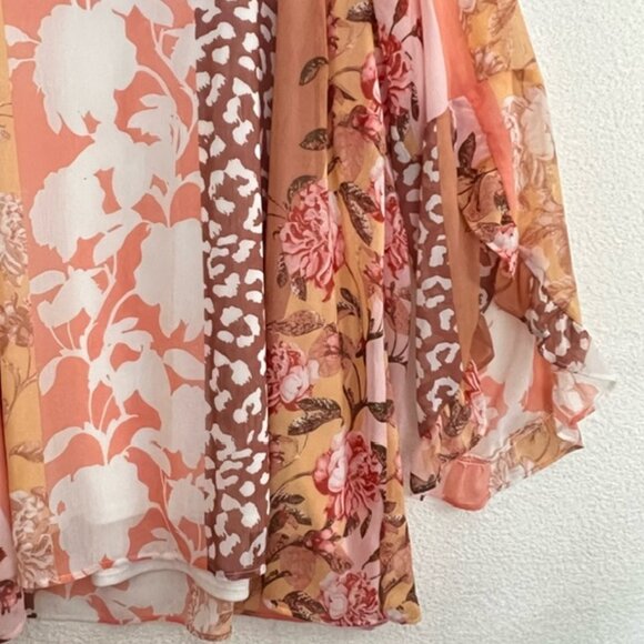 Moa Moa Womens Layered, Breezy Tunic Plus Size 3X - Picture 4 of 6